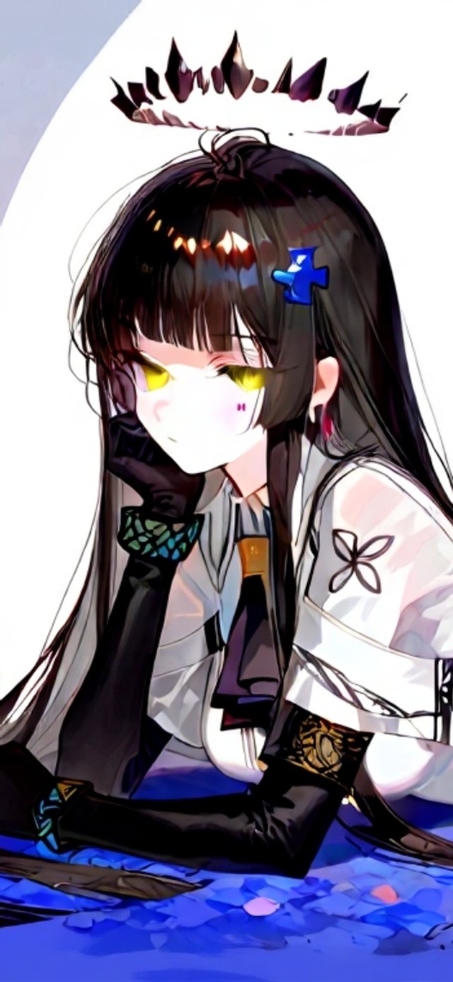 趴着的黑丝少女-塑心