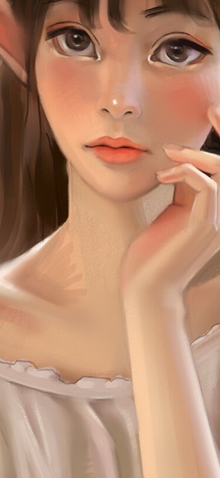 精灵可爱女孩