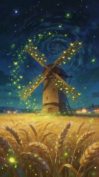 风车星空