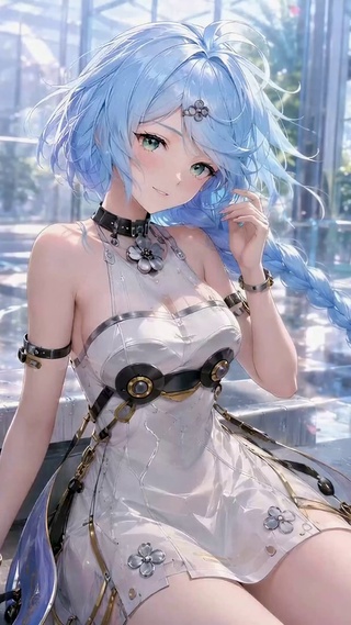 玻璃花房少女