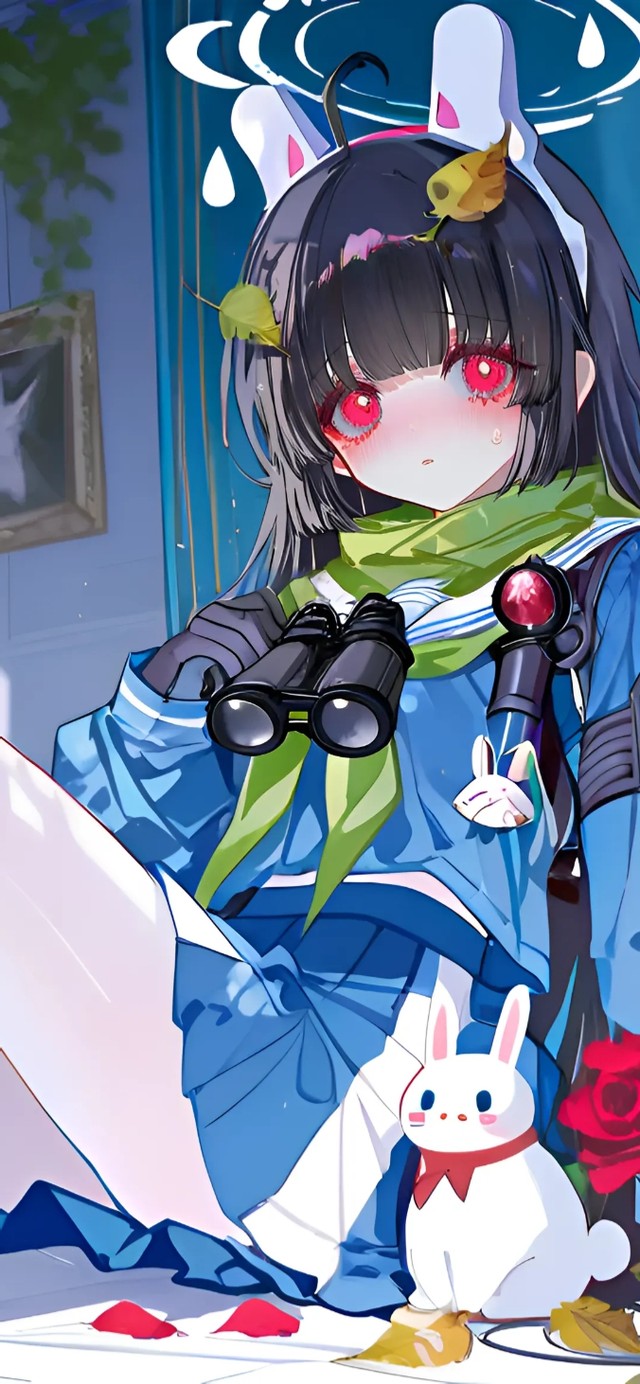 霞泽美游-4k插画