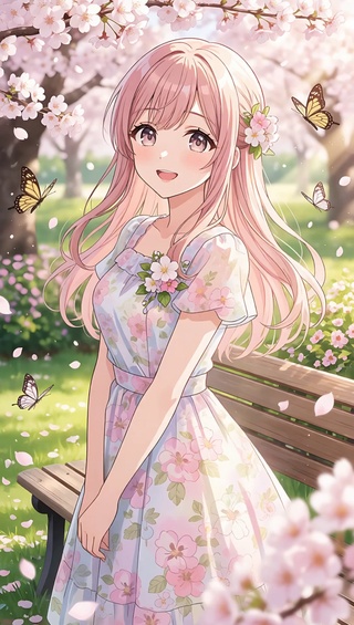 花园美女