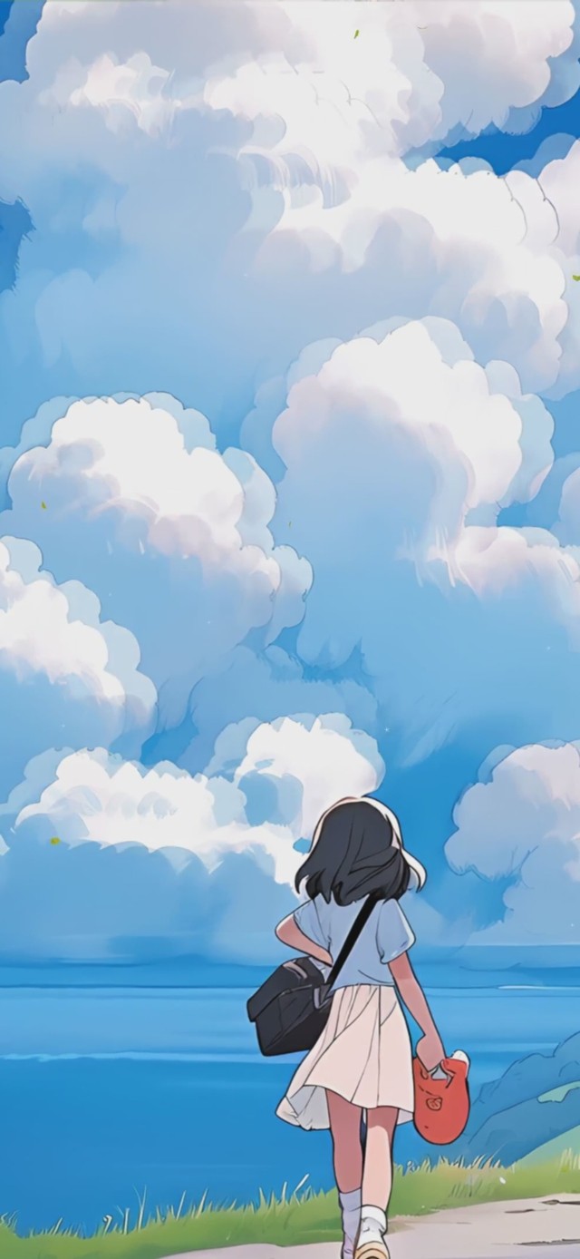 回家了