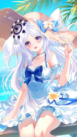 海边女孩