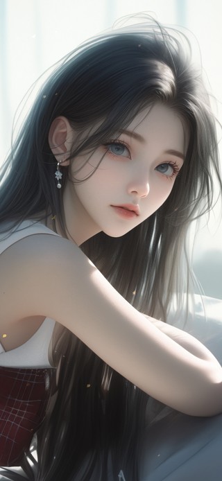 窗边美少女
