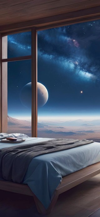 太空中的温馨卧室