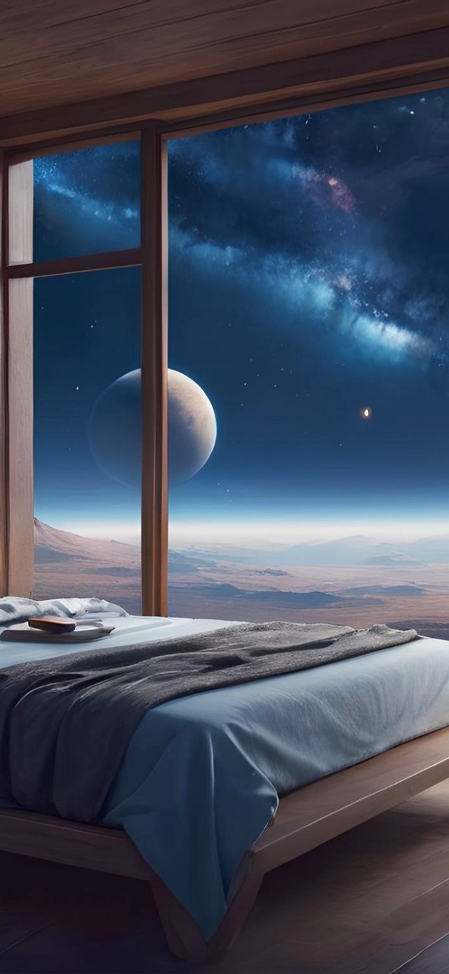 太空中的温馨卧室