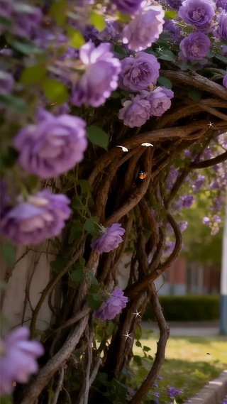 护眼花草树木道路