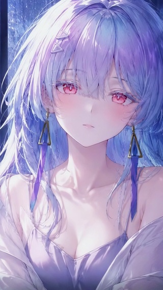雨夜窗边少女莫宁
