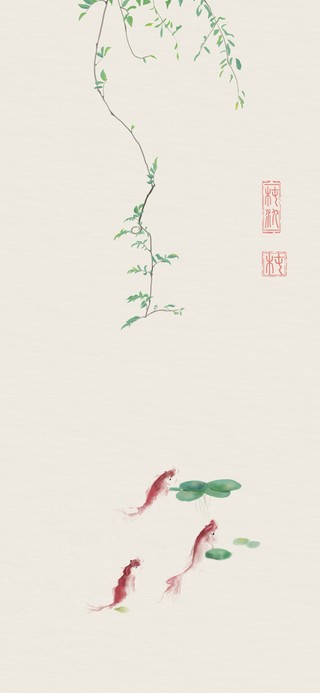 金鱼锦鲤吉庆有余壁纸