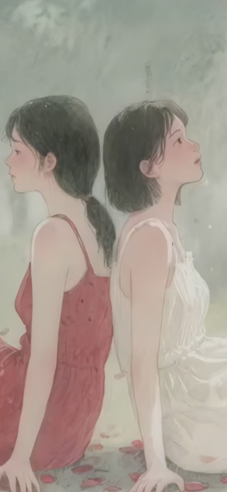 花漾壁纸|落英伴影