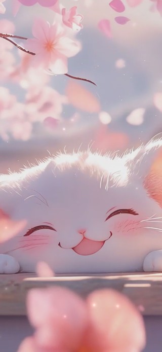 可爱乐呵小呆猫