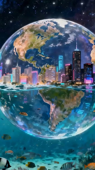 科幻宇宙海底世界