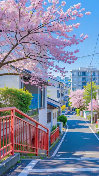 樱花小巷