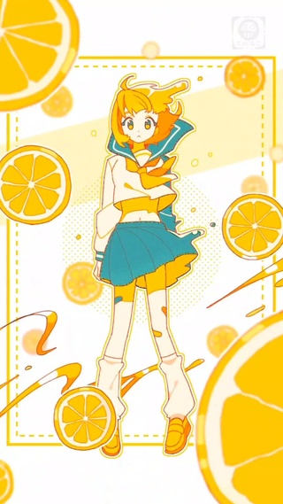“橙子少女”