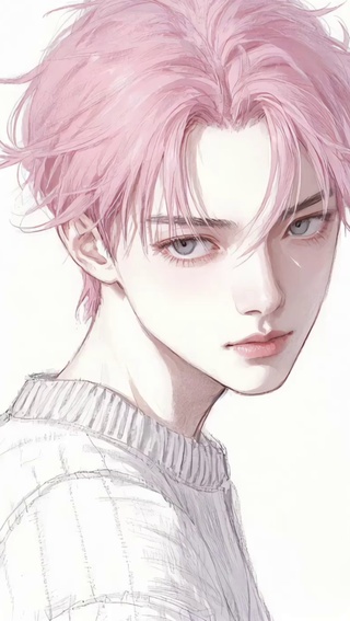 粉色男孩