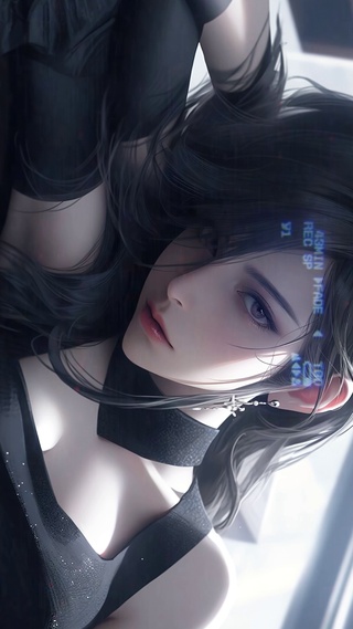 黑衣少女