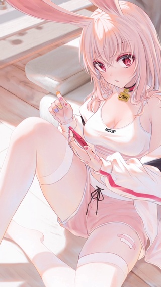 可爱萌萌兔女郎