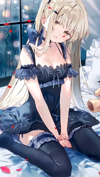 黑丝少女