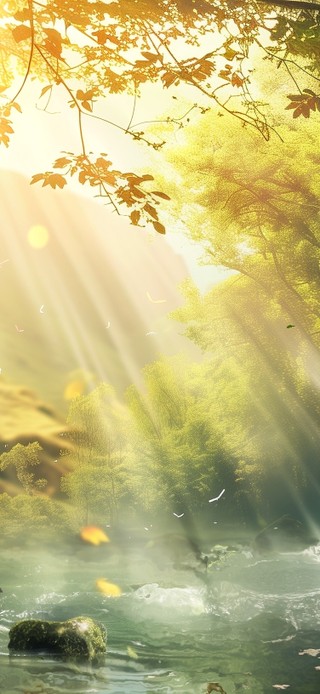 返景入林
