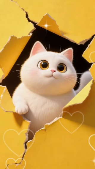 呆萌猫咪