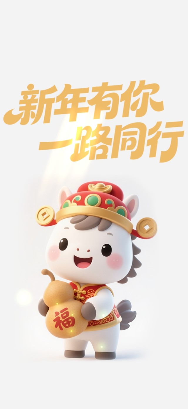 马上有福～新年有你，一路同行