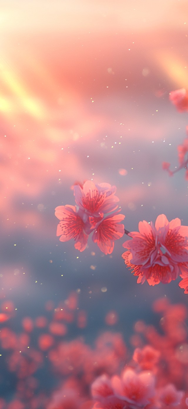 4K逃之夭夭灼灼其华 唯美桃花