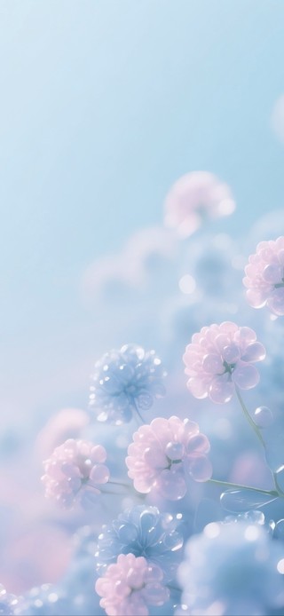 制造大量氧泡的葡萄花