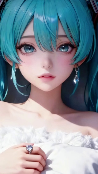 蓝雪初音