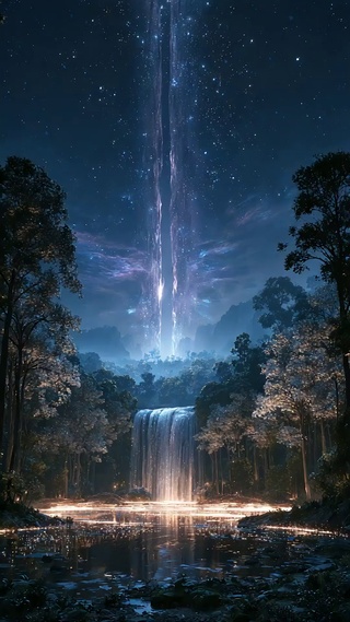 夜晚星光