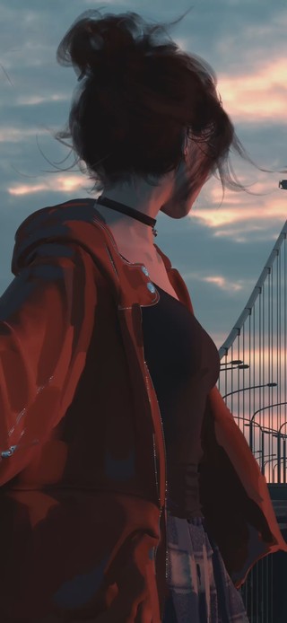 红衣少女