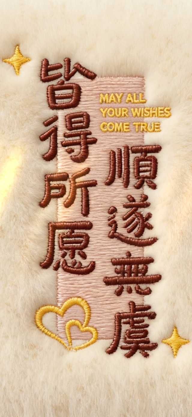 皆得所愿毛绒版