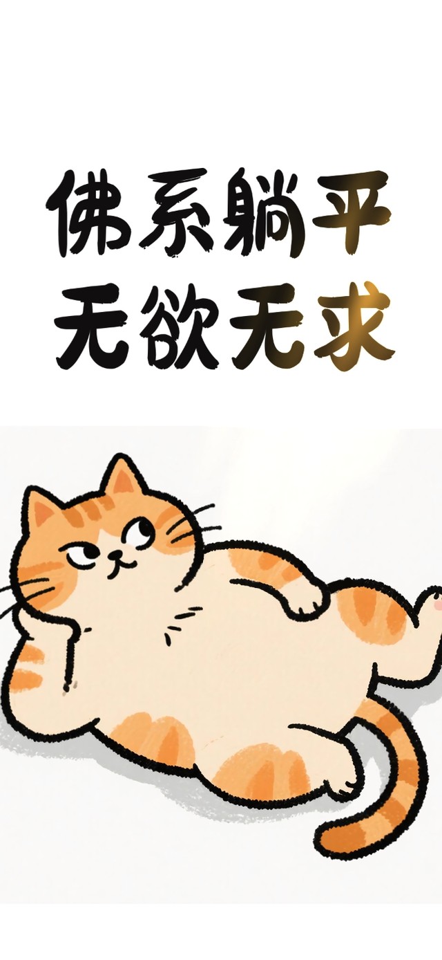 打工人佛系躺平
