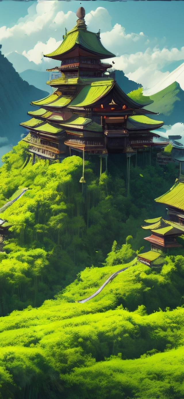 绿色治愈森林