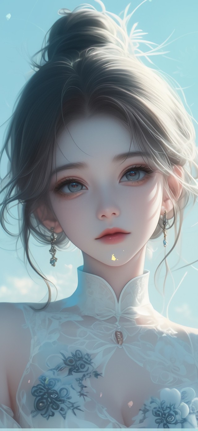 清纯旗袍少女
