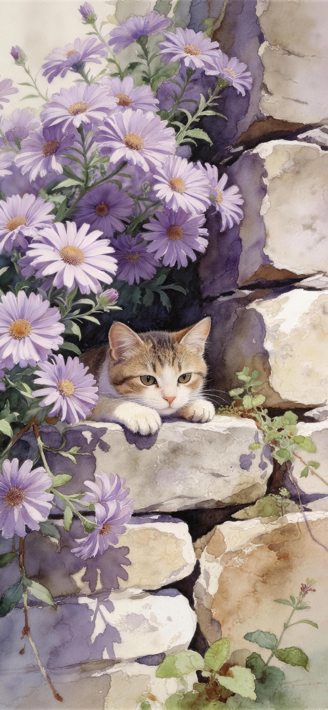 小花猫咪-动态版