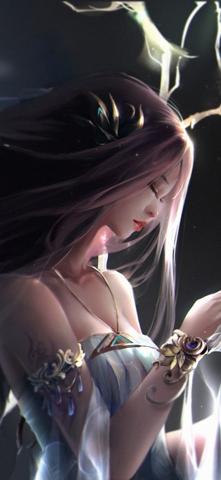 唯美古风少女