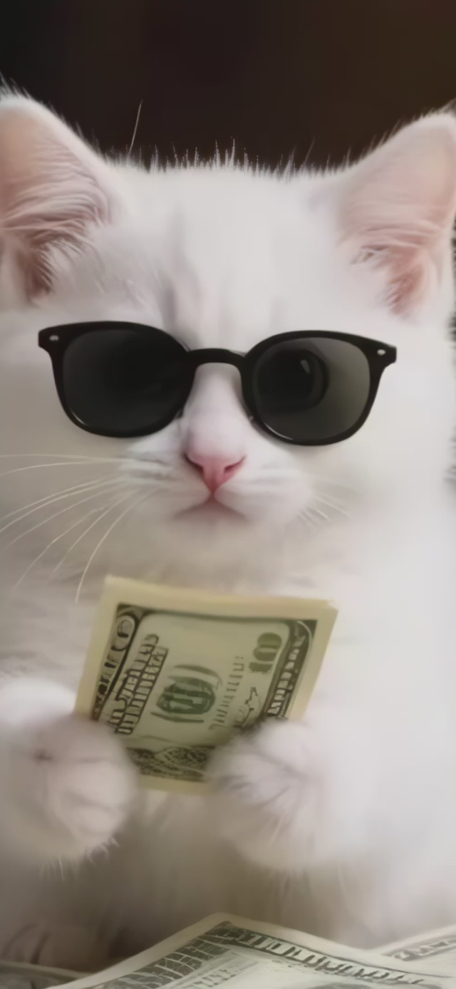 花漾小仙 抱富猫猫