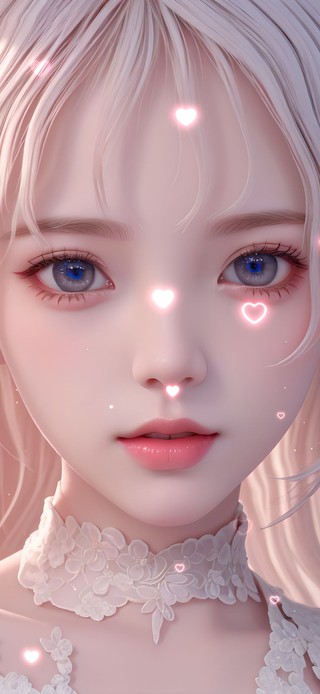 唯美治愈美女