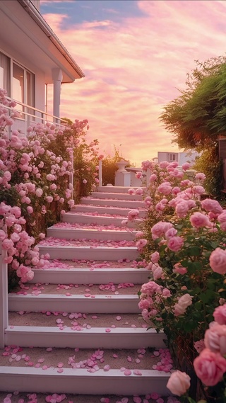 玫瑰阶梯