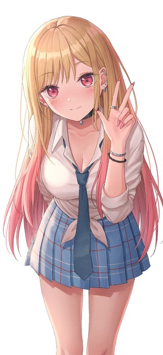 唯美金发女孩