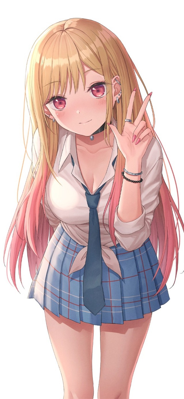 唯美金发女孩