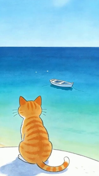 海边猫咪