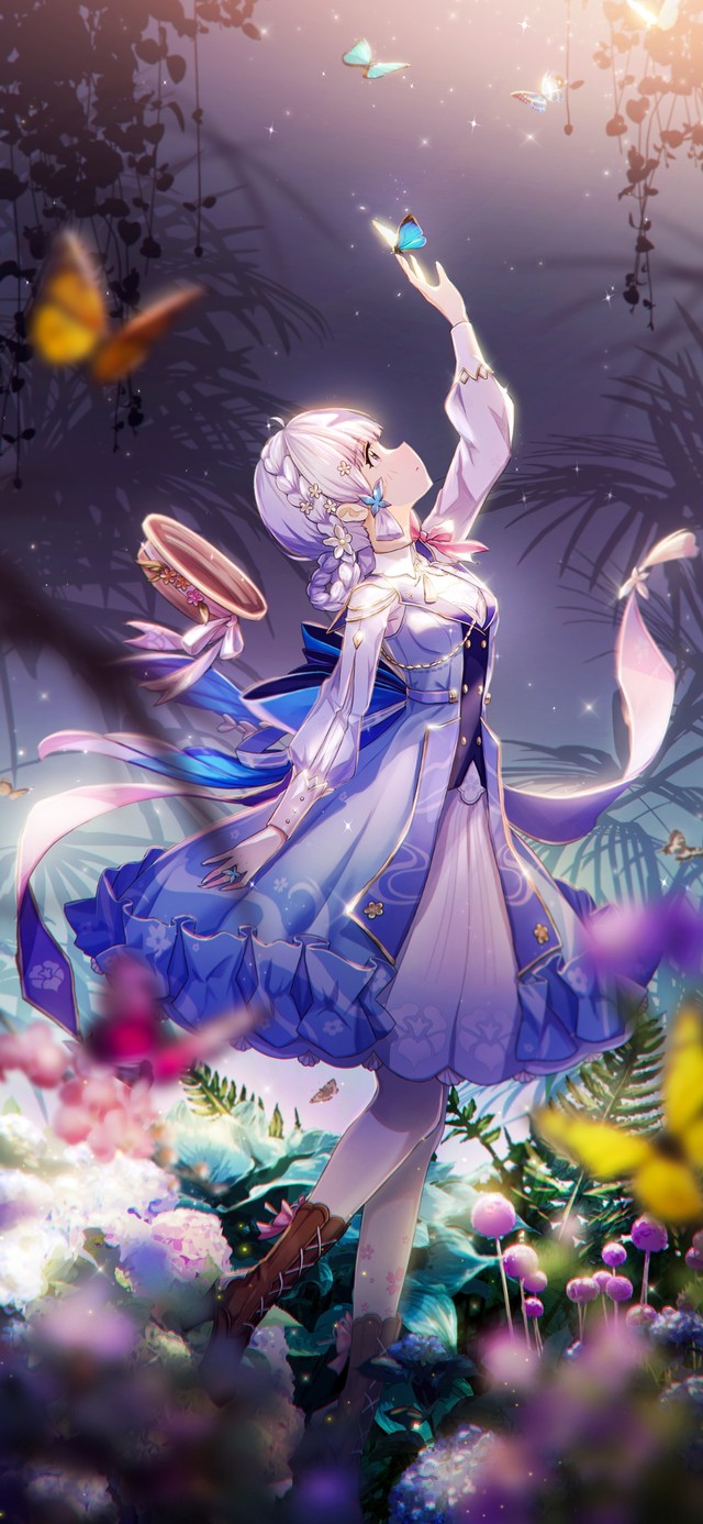 4K绝美花丛中绫华