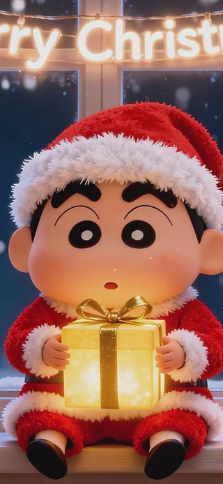圣诞礼物可爱小新