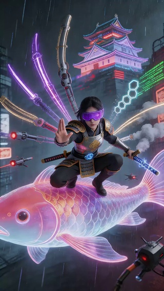 霓虹·武士姬