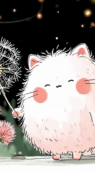 一捧蒲公英，一夜小浪漫