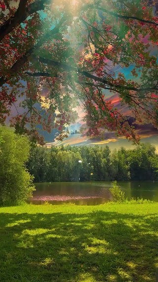 遇见油画般的七彩祥云 这好运当然要分享给你 