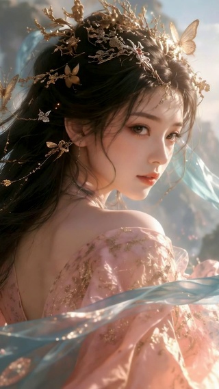 古风唯美樱花少女