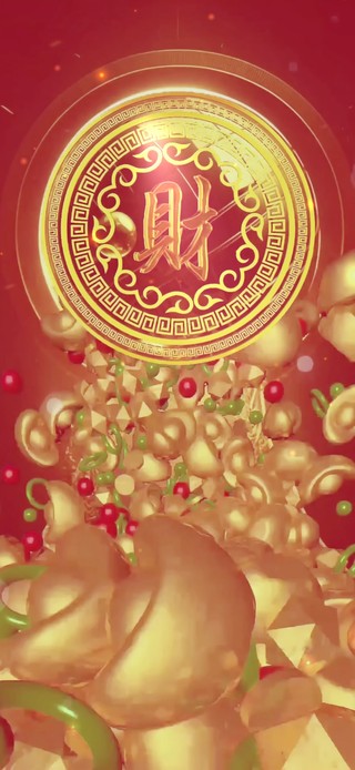 简约4K发财壁纸